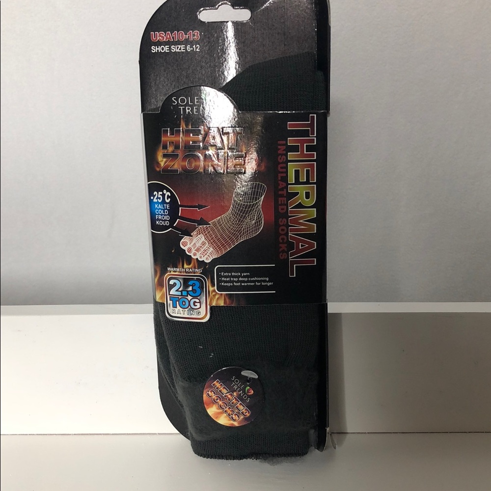 Sole Trends Dark Grey Thermal Socks